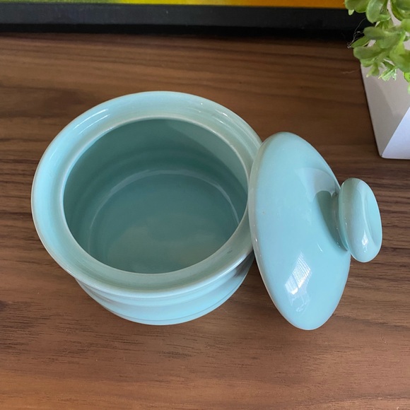 Small Vintage Blue Japanese Dish - Picture 3 of 4